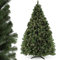 KADAX Künstlicher Weihnachtsbaum 180 cm, Made in EU, Realistischer Weihnachtsbaum aus PVC-Folie, Naturgetreuer Christbaum, Kunsttanne mit stabilem Plastikständer, Kunsttannenbäume (Marie 180cm)