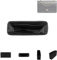 DGAZ Seide Handtasche Tasche Organizer für Chanel 2.55, Taschenorganizer Shaper Einsatz, Leicht Handtaschenorganisator mit 5 Innentaschen (Schwarz, 2.55 Maxi)