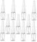 Healvian Flacone Da 10 Ml Portatile Design Mini Per Viaggi Con Coperchio Sigillato