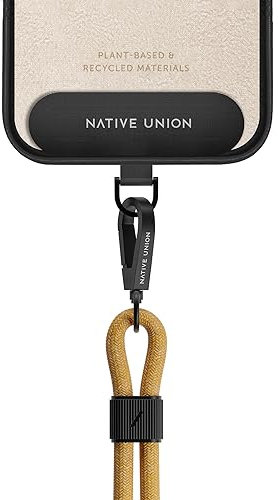 Native Union Sling – Sangle de téléphone ajustable et détachable – Compatible avec iPhone 16, 15 et la plupart des smartphones – Fabriquée avec 100% de matériaux durables et recyclés (Kraft)