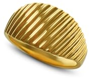 Siegelring Silber Männerring aus 925 Sterling Silber massiv eckig Ring für Herren mit Oberfläche handmade hochwertiger Herrenring aus Deutschland mit Geschenkverpackung (Gold, 56)