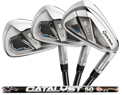 Build a Custom TaylorMade Sim 2 Max OS Iron (#5, Catalyst Black Regular)
