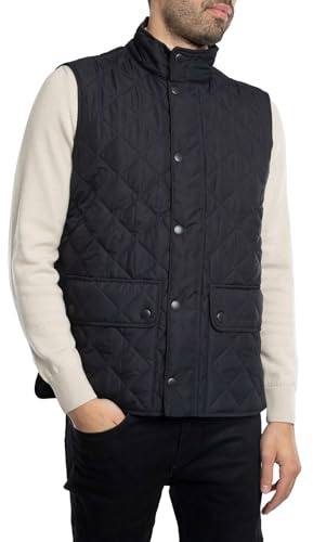 Barbour Herren Neue Lowerdale-Weste, Navy