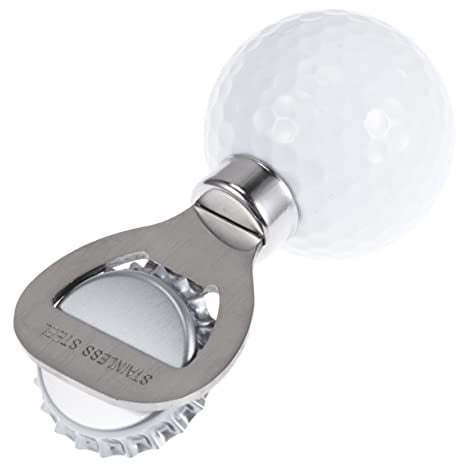 IMIKEYA Corkscrew Stainless Souvenirs Golfing Conversion Mic Nut for Stand Tool Gift Lid Opener Jar Opener Bottle Can Opener Bottle Opener Gold Cake Board Beer White Prize