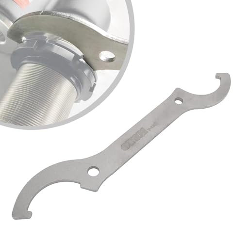Llave Precarga Amortiguador Moto,Llave Precarga Herramienta Universal Ajuste Choque Trasero para Enduro Street Moto Dirt Bike Pit Bike ATV Quad