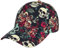 Fxuyyok Fresh Orange Fruit Unisex Baseball Cap - Full Print Design - 100% Polyester - Verstellbare Größe Bequeme Mütze, Bunte Totenköpfe mit Blumenmuster, One size