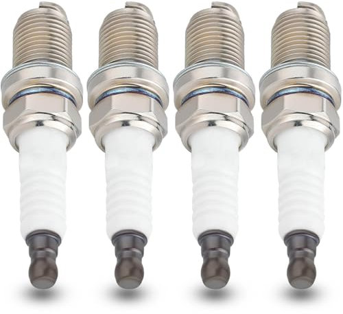 ZAMDOE 4 Stück 491055 Zündkerze Ersatz für Champion RC12YC RC12YX für Kohler 25 132 12-S 12 132 02-S 805015 72347 531308128 für Briggs und Stratton 491055 491055S 491055T 692051 72347GS 79 2015