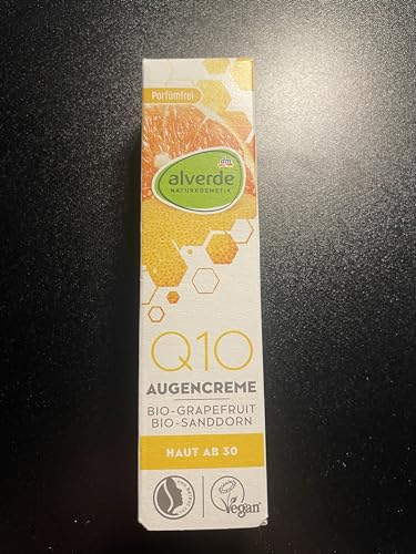 alverde NATURKOSMETIK Augencreme Q10, 15 ml