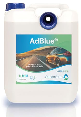 SuperBlue Adblue 10L Made in Italy with Filling Tube, ISO 22241