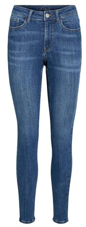 Vila Damen Female Fit Mid-Waist Visarah Rw Skinny Jeans MBD Bub248-Noos