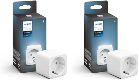 Philips Hue Conector Inteligente, Compatible con Alexa y Google Home (Paquete de 2)