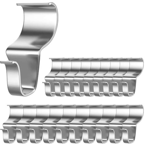 Ujjdwiurgh Hooks for Siding, Heavy Duty Siding Clips Siding Hangers, No-Hole Needed Siding Hooks for Outdoor Home