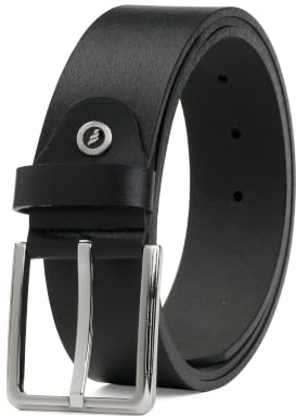 FENIX DALLAS Gürtel Herren Leder Ledergürtel Herren mit Schnalle Verstellbarer Ledergürtel Gürtel Herren