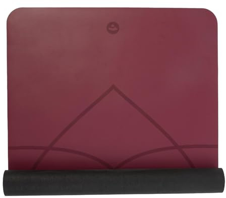 Bodhi Yogamatte Phoenix Travel | Rutschfest & Schadstofffrei | Matte aus Naturkautschuk mit PU-Beschichtung für intensives Yoga | Fitnessmatte zum Reisen