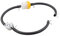 GOOFIT Filtro carburante Filtro olio Interruttore benzina sostituzione per 50cc 110cc 125cc 150cc 250cc ATV Pit Dirt Bike Giallo