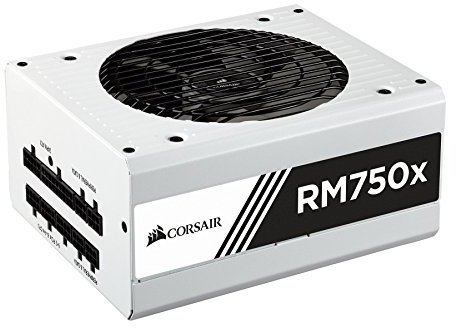 Corsair RMX Series RM750x ATX/EPS Fully Modular 80 PLUS Gold Power Supply Unit - White