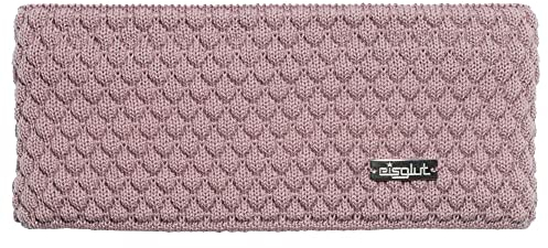 Eisglut Damen Stirnband Minal Merino Made in Germany, rose