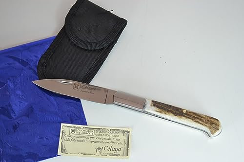 Messer Celaya Cabritera Edelstahl Griff Hirsch 7 cm