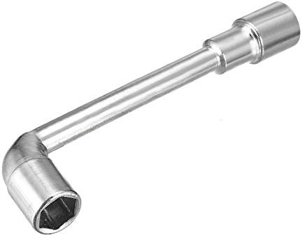 sourcing map 16mm Metric L Shaped Angled Open Hex 6 Point Socket Wrench