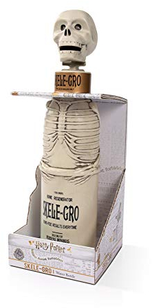 Wizarding World Harry Potter Skele-Gro Wasserflasche, 300 ml Trinkflasche aus dem Zauberuniversum, detailgetreue Nachbildung der Filmrequisite, Größe ca. 25 cm, Geschenk für Harry Potter Fans