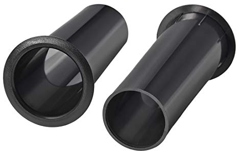 sourcing map 51mm x 142mm Altavoz Puerto Tubo Subwoofer Bass Reflex Tube Bass Woofer Box 2pcs