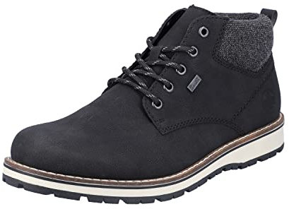 Rieker 38419, Stivali Uomo, Black 00, 44 EU