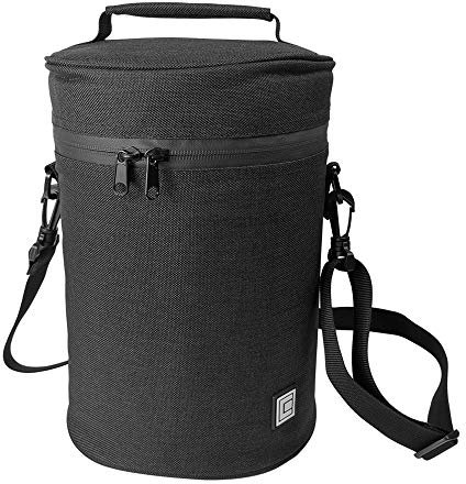 EMAQUIN Tragetasche für Sonos Move/Sonos Move 2 Lautsprecher (passend für Sonos Move/Move 2 Lautsprecher und Ladestation,Schwarz)