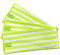 Das blaue Wunder Extra Geschirrtücher Limette 3er-Set | Bambusfasern: super weich und extrem saugfähig | 60cm x 40cm | Küchentücher mit Qualität | Streifen- und fusselfrei