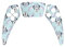 DeinDesign Skin kompatibel mit Sony Playstation 5 PS5 Controller Folie Sticker Minnie Mouse Retro Offizielles Lizenzprodukt