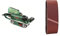 Bosch Home and Garden Belt Sander PBS 75 A + 9 pc. Sanding Belt Set (Grit 60/80/100)