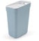 Curver Keter - Cubo de basura de 30 litros para la recogida selectiva Ready To Collect, con soporte de pared, ideal para la cocina, 100% reciclado, gris