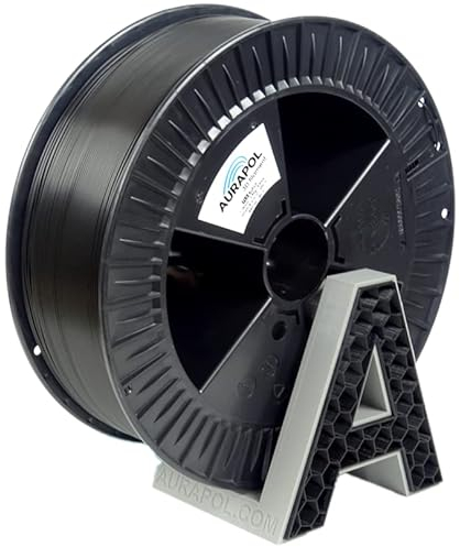 AURAPOL Filament 1.75 PLA, 3D Drucker Filament, PLA Filament mit Präzision 1,75 mm +/- 0,02 mm, Premium 3D Filament kompatibel mit den meisten FDM(FFF)-3D-Druckern und 3D-Stiften