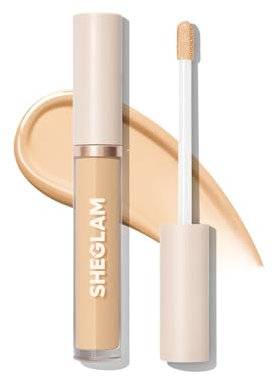SHEGLAM 12HR Vollabdeckender Concealer matte Finish Concealer-Stick für Augenringe und dunkle Schatten-Shell