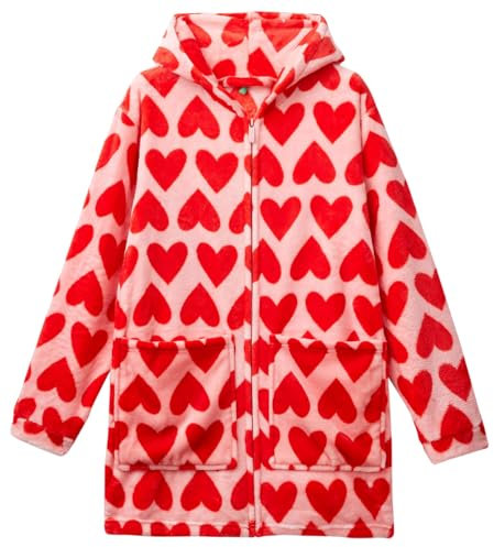 United Colors of Benetton Vestaglia 6FK81800N Accappatoio, Multicolor, XS Donna