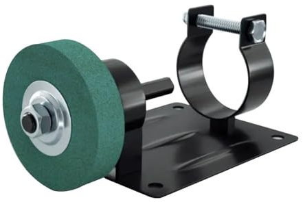 Simpls Mini Belt Sander and Polishing Stand with Conversion Stand, Metal Polishing Sharpener Converter Replacement and Sanding Disc, B, Easy to Use