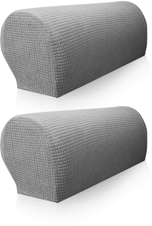 NYGGTYK 1 par de fundas de reposabrazos para sofá, accesorios para sillas y sofás, protectores de brazo antideslizantes, accesorios para muebles, decoración de muebles