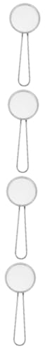 OUNONA 4pcs Mesh Stainless Steel Cell Strainer Handle Laboratory Cell Filter for Clump Dissociation Experiment Tool