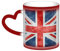 HSZSQZWH Tasse mit Union-Flaggen-Muster, farbwechselnd, hitzeempfindlich, magische Kaffeetasse, Teetasse – Geschenk für Freunde, Familie und Büro