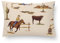 Sweet Jojo Designs Mini-Kissen für Kleinkinder, Nacken, Flugzeug, Reiseutensilien, klein, 30,5 x 20,3 cm, Hellbraun
