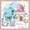 ti-flair Servietten Papier 33x33cm 20 Stück Herr und Frau Gnom an Weihnachten - hochwertig & nachhaltig - Einweg Weihnachtsservietten 3-lagig - Papierservietten Weihnachtsdeko Gastronomie Alltag