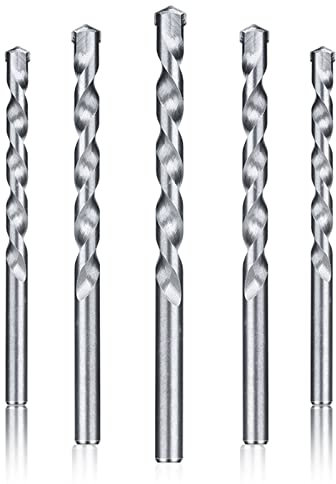 Broca de pared 8 Uds. Broca de mampostería de 3-10mm for ladrillo, hormigón, mármol, azulejo, perforación de piedra, broca con punta de carburo, 1 Uds.