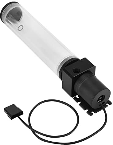 Bomba de Refrigeración por Agua para PC, Bomba de 19 W G1/4 Acrílico Computadora DIY Refrigeración por Agua Kit de Refrigeración por Agua Bomba de Agua de Refrigeración con (210