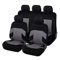 Auto Sitzbezüge für Renault Scenic Scenic 3 Megane Sport Megane 2 Megane 3 Megane II Megane Scenic,Stoff Sitzbezug Schonbezüge Sets Vorne Hinten Atmungsaktiv Rutschfester,Auto Sitzkissenschutz Zubehör