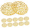 GALPADA Lot De 12 Plateaux À Gâteaux Plats Scènes Fête Bonbons Décoration Plateau De Service Vaisselle Décoration Assiette À Gâteau De Mariage Plateau À Collations De L'Aïd