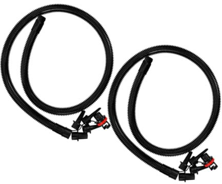 Abaodam 2pcs Kayak Inflator Hose Air Pump Tube Plastic Adapter for Inflatable Boat Kayak Inflatable Hot Tub