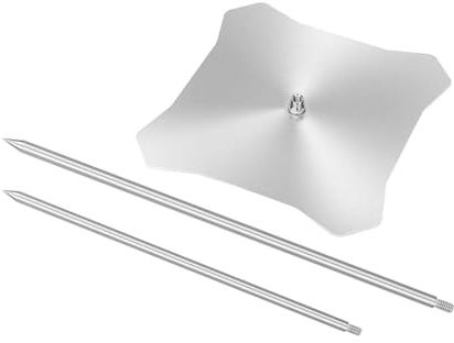 ＡＷＨＡＯ Vertical Skewer Grill Removable Meat Spit for Large Meat Whole Chickens Fish