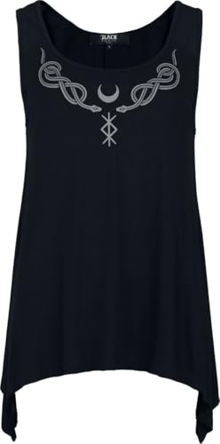 Black Premium by EMP Damen schwarzes Top mit Celtic Snake Print
