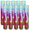 HAC24 10x Konfettikanone bunt für drinnen und draußen Konfetti Popper Shooter Kanone