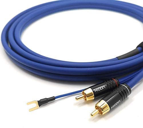 Cable fonocable de Verano de 1 m 2 x 0,35 mm² Cable de Audio blindado + 1 x 0,35 mm² Clavija de conexión a Tierra Extra Larga chapada en Oro - SC81-K3-0100