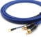 NF- Câble Phono 1m Sommer Cable 2 x 0,35mm² câble Audio blindé avec câble de Masse Plus Long (1,1m) 1 x 0,35mm² Contacts plaqués Or | SC81-K3-0100